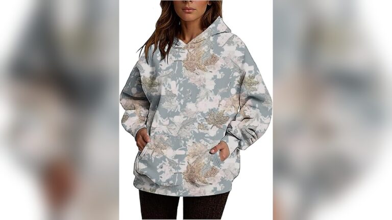 Camo Hooded Sweatshirt Womens