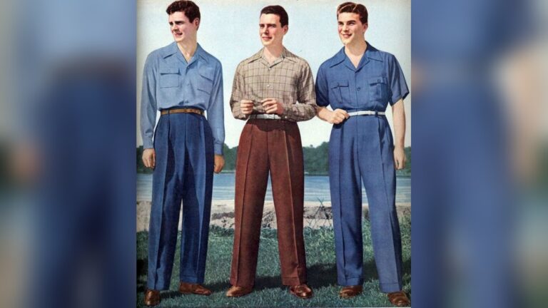Men'S Fashion of the 40S
